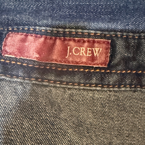 Vintage J. Crew Blue Jean Button-Up - Picture 2 of 9